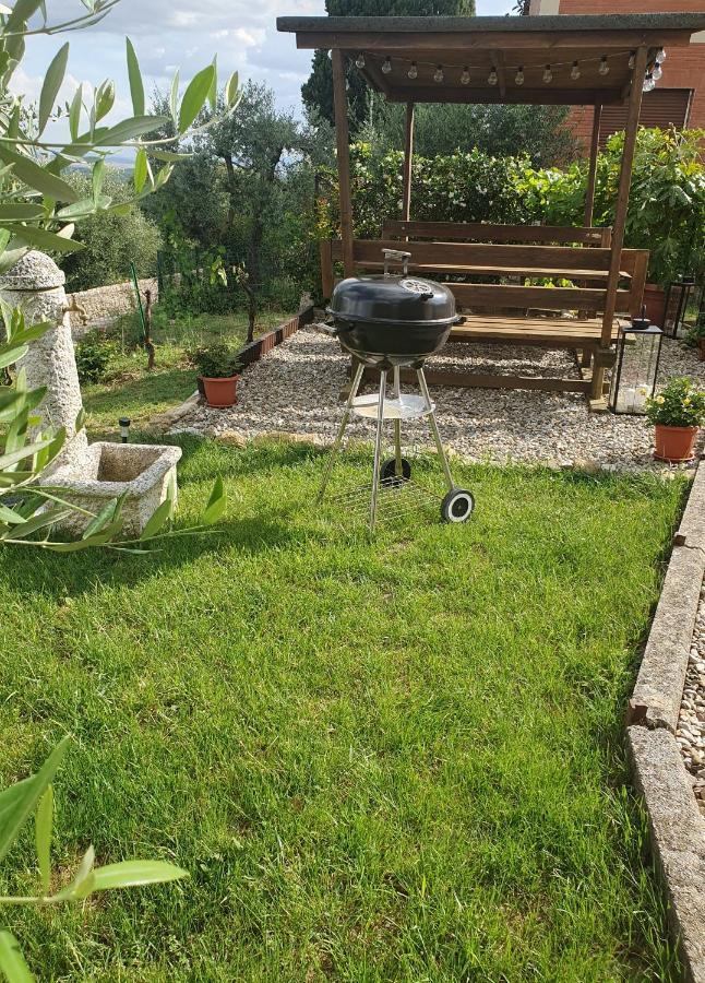 Ferienwohnung Casa Guardiavigna In Chianti San Gusme Exterior foto