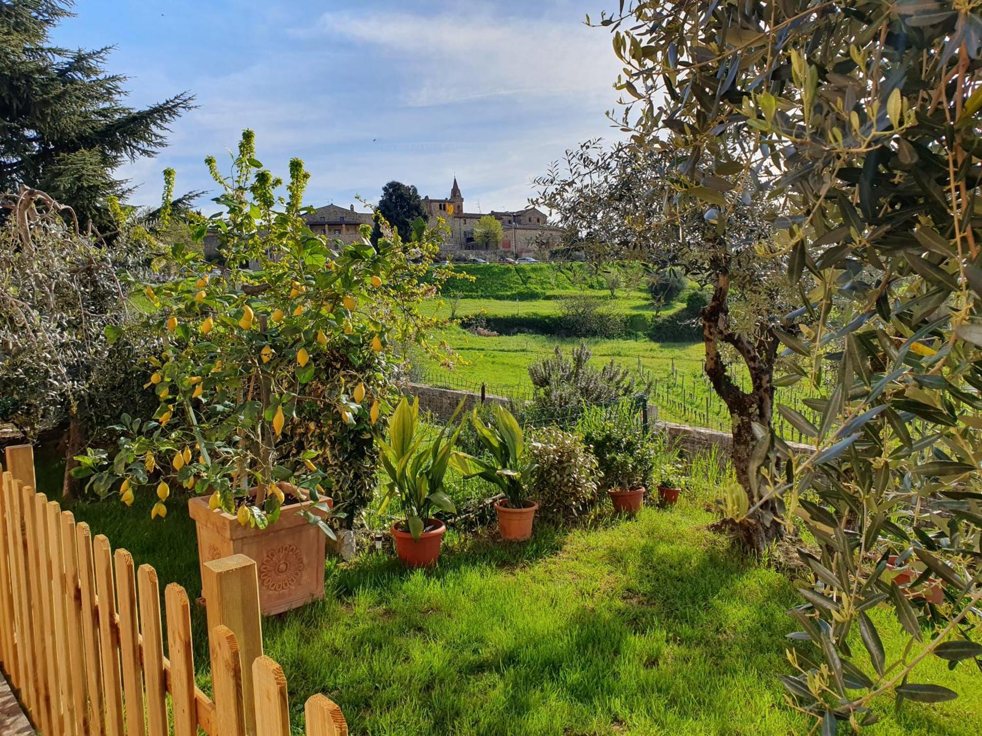 Ferienwohnung Casa Guardiavigna In Chianti San Gusme Exterior foto